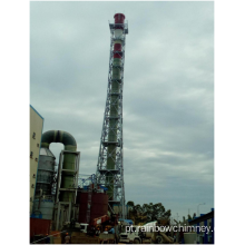 Power Plant Tower Frame Suporte Chimney